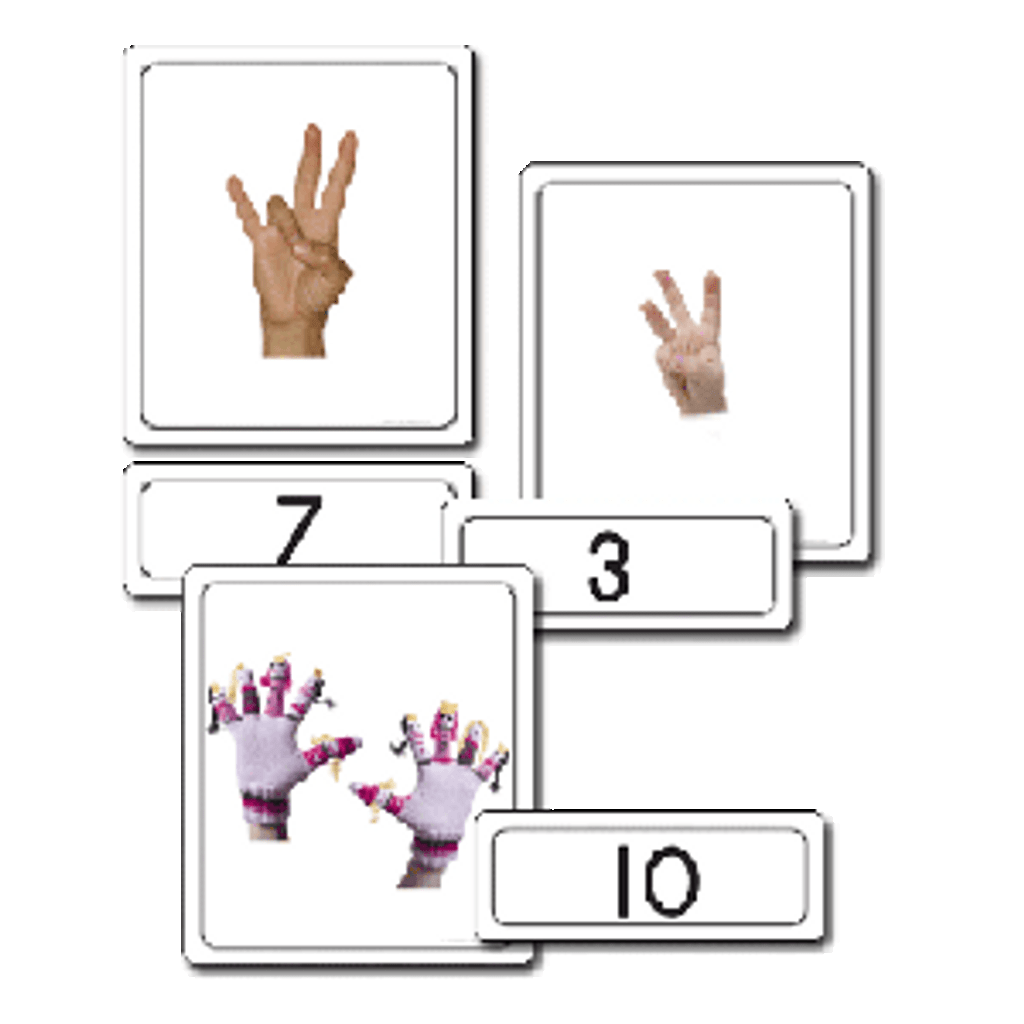 Counting 1-10 Set 1 pvc