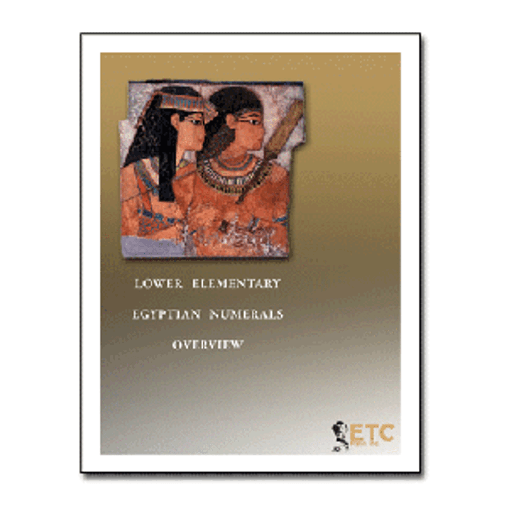 Egyptian Numeral Overview 6-9 PVC