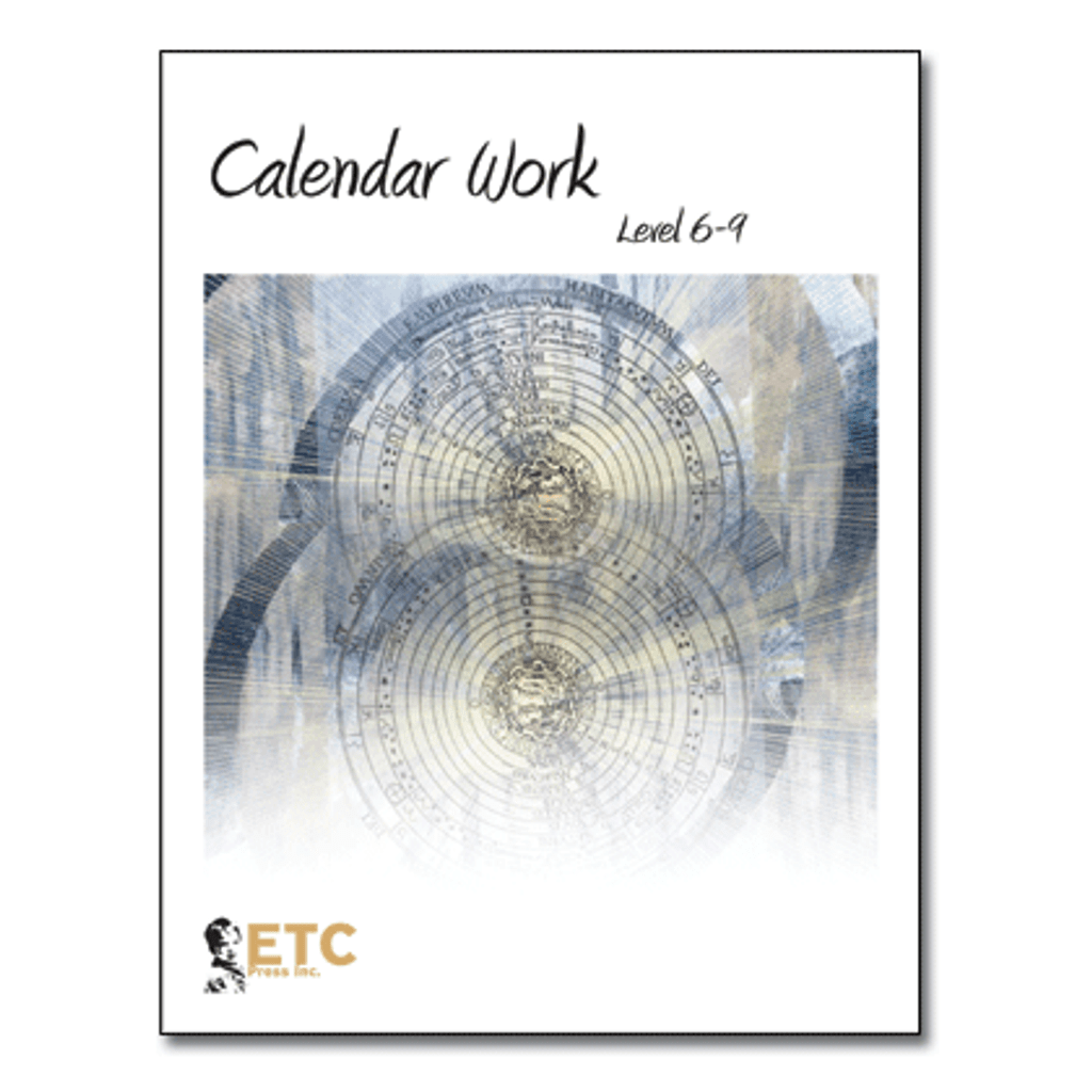 Calendar work level 6-9