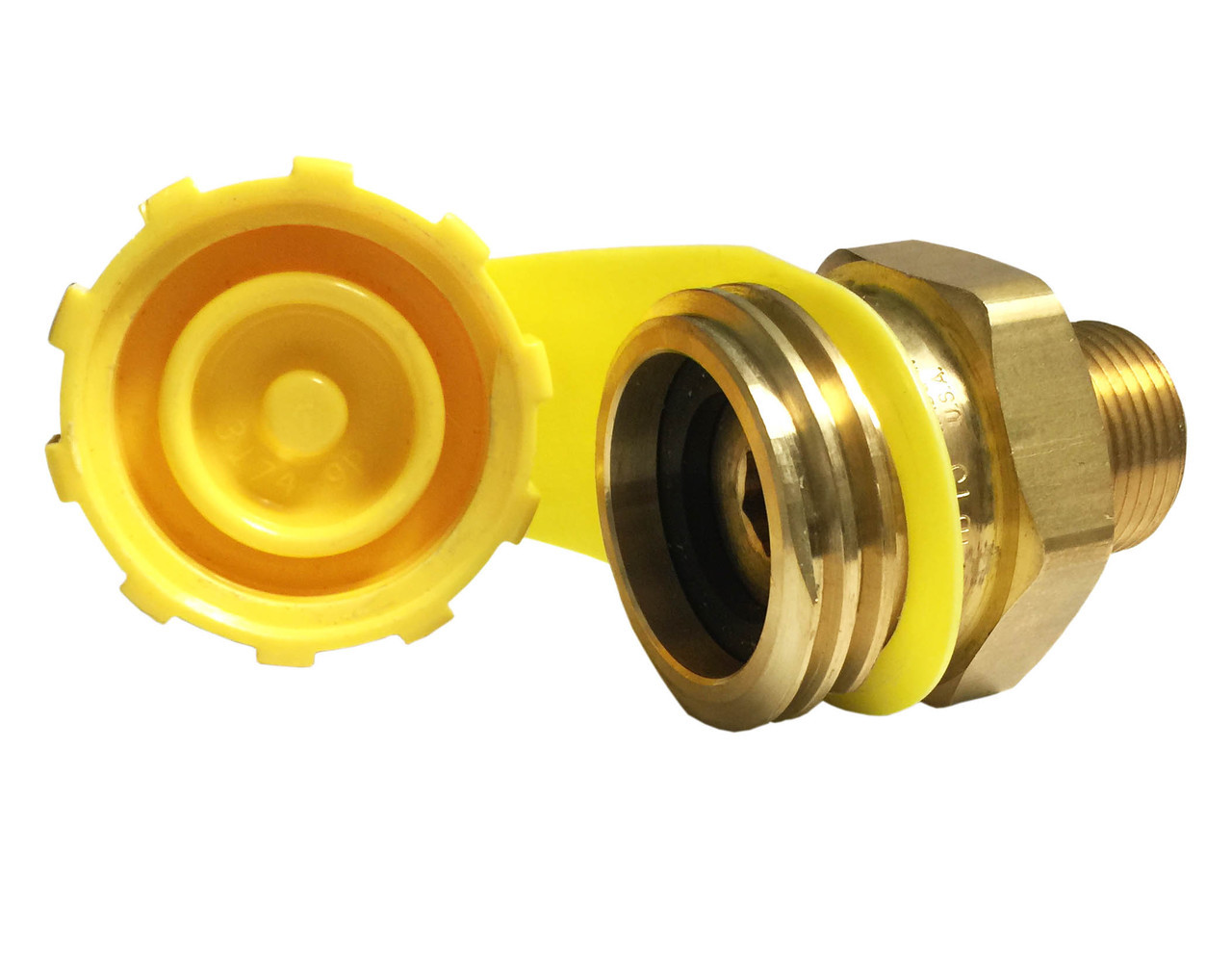 1 3/4" Acme x 3/4" MPT Propane Fill Valve propanegear
