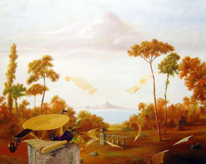 LANDSCAPE WITH MANDOLIN BY MICHAEL GORBAN