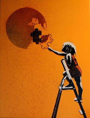 WITH ONE PIECE MISSING, THE WHOLE THING'S BROKEN (MANGO) BY GRAFTER