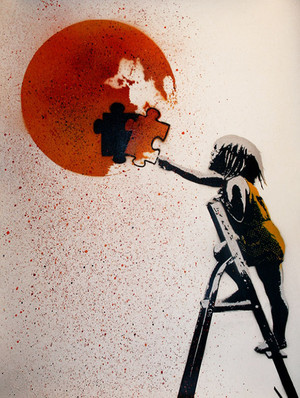 WITH ONE PIECE MISSING, THE WHOLE THING'S BROKEN (WHITE) BY GRAFTER