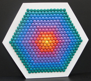 307 HEXAGON RAINBOW BY STAN SLUTSKY
