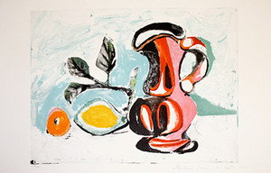 NATURE MORTE AU PICHET ROSE BY MARINA PICASSO