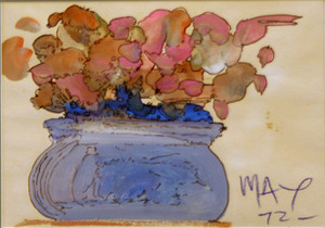 BOUQUET (1970'S) BY PETER MAX