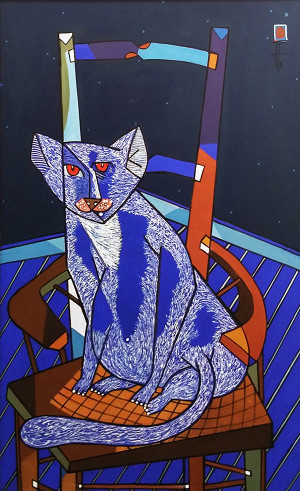 GATA PRENADA BY JESUS FUERTES