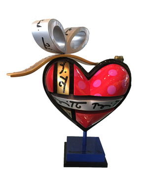 HEART BY ROMERO BRITTO