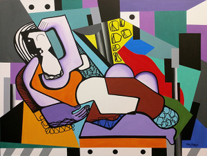 RECLINING DAMISELA BY FDO FDEZ