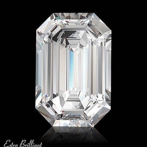 GIA Certified 1.02 Carat Emerald Diamond H Color VS1 Clarity Excellent Investment