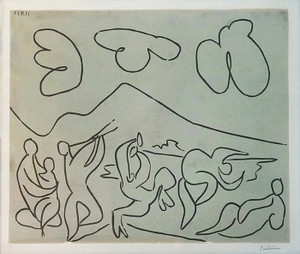 BACCHANALE (BLOCH 927) BY PABLO PICASSO