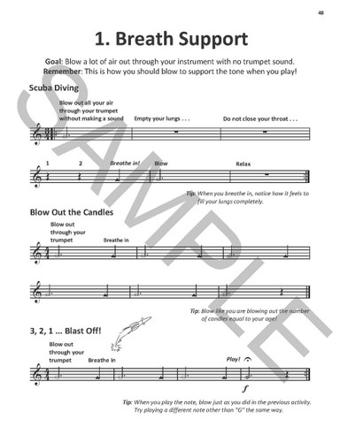 Launch Pad for Trumpet: Blast Off! Tone and Technique