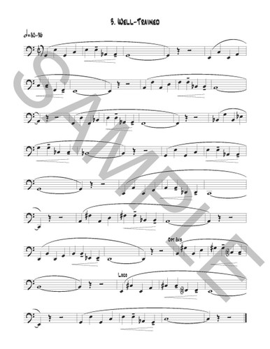 Flow Studies with a Jazz Flavor for Bass Trombone