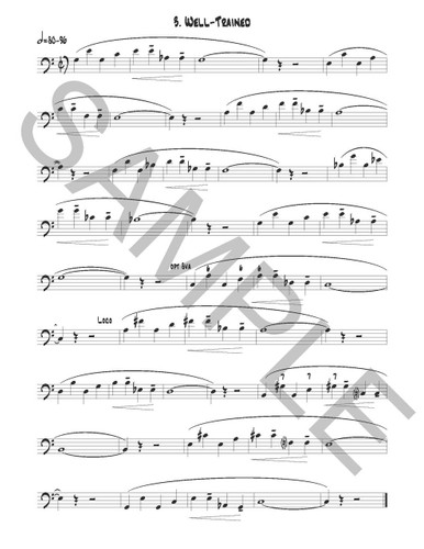 Flow Studies with a Jazz Flavor for Tenor Trombone