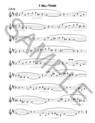 Flow Studies with a Jazz Flavor for Trumpet