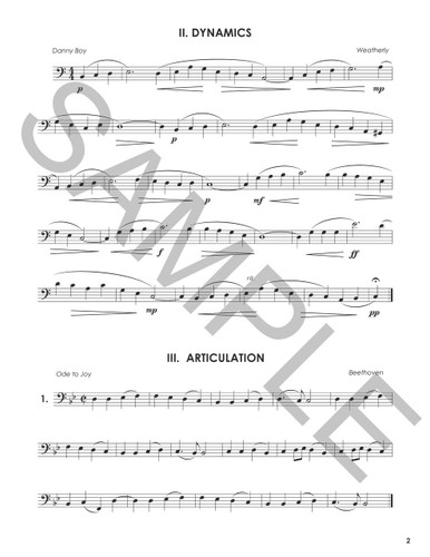 Daily Routine Songbook for Trombone