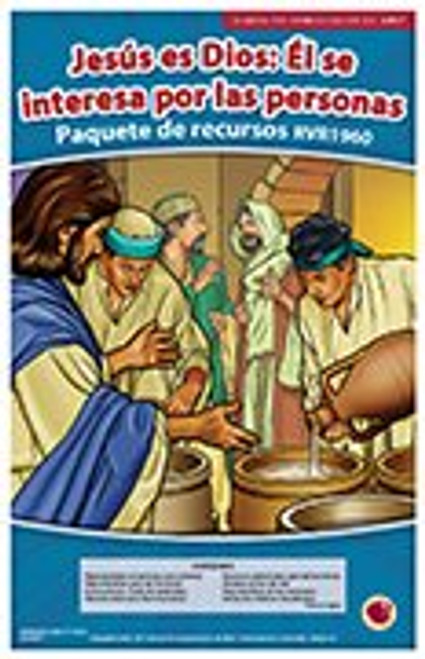 Jesus es Dios: El se interesa por las personas (paquete de recursos RVR 1960) 2017 Jesus es Dios: El se interesa por las personas (paquete de recursos RVR 1960) 2017