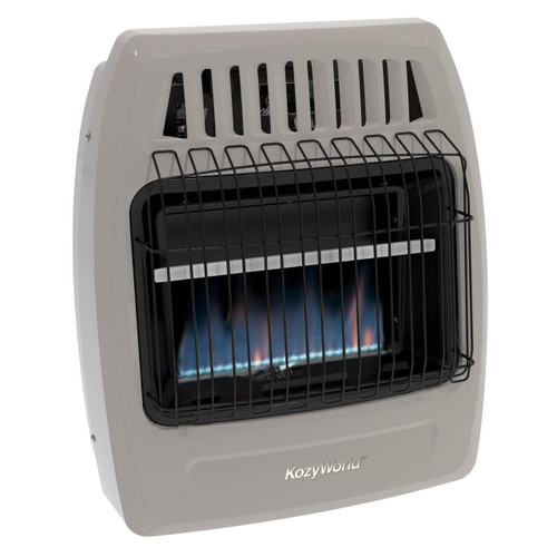Kozy World KWN253 20,000 Btu Blue Flame Natural Gas(NG) Vent Free Wall Heater Kozy World KWN253 20,000 Btu Blue Flame Natural Gas(NG) Vent Free Wall Heater