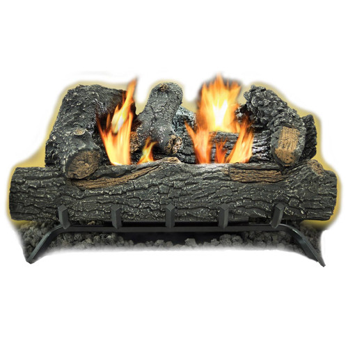 Kozy World GLD1855T Propane (LP) or Natural Gas(NG) Vent Free 18 in. Black Forest Log Set, 30,000 BTUs Kozy World GLD1855T Propane (LP) or Natural Gas(NG) Vent Free 18 in. Black Forest Log Set, 30,000 BTUs