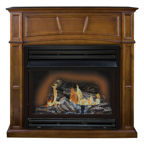 Kozy World GFD3280R The Savannah Remote Controlled Vent Free Gas Fireplace, 30000 Btu Kozy World GFD3280R The Savannah Remote Controlled Vent Free Gas Fireplace, 30000 Btu