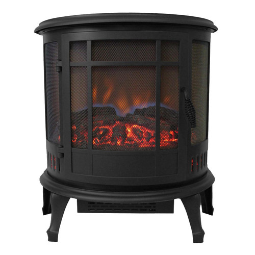 Comfort Glow ES4830 Claremont Black Electric Stove with 180 Degree Viewing Comfort Glow ES4830 Claremont Black Electric Stove with 180 Degree Viewing