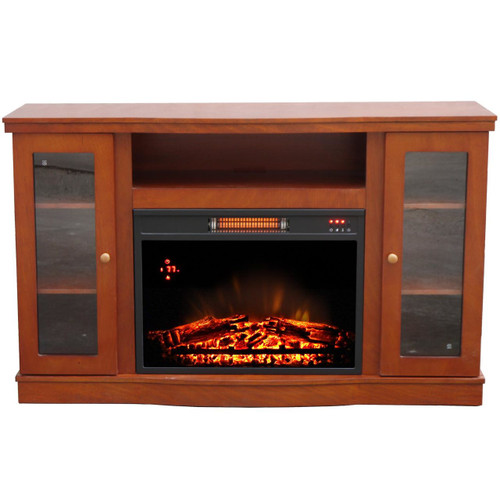 Comfort Glow QEF7530RKD Abington Media Center with Infrared Quartz Electric Fireplace Comfort Glow QEF7530RKD Abington Media Center with Infrared Quartz Electric Fireplace