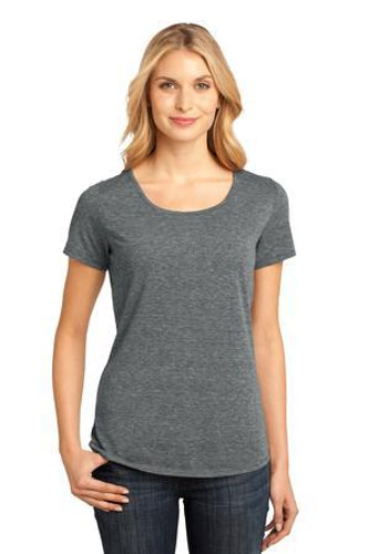 Ladies Tri-Blend Lace Tee