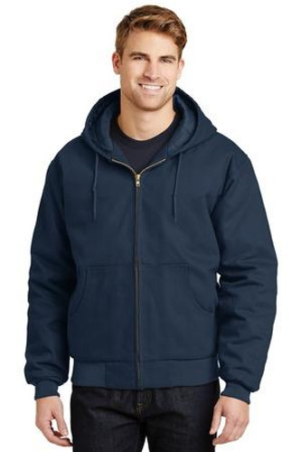 Duck Cloth Hooded Work Jacket