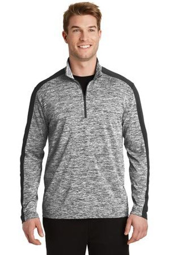 Electric Heather Colorblock 1/4-Zip Pullover