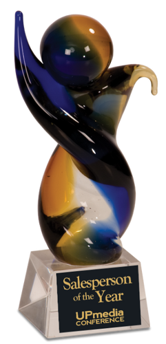 Twisted Body Art Glass