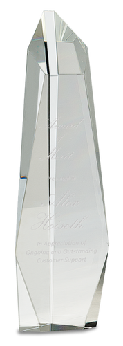 Crystal Facet Slant-Top Tower