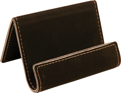 Black Leatherette Holder/Easel