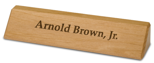 Genuine Red Alder Desk Wedge