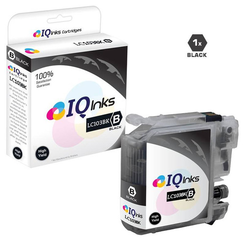 Compatible Brother LC103BK Premium Quality InkJet Cartridge High Yield Black Compatible Brother LC103BK Premium Quality InkJet Cartridge High Yield Black