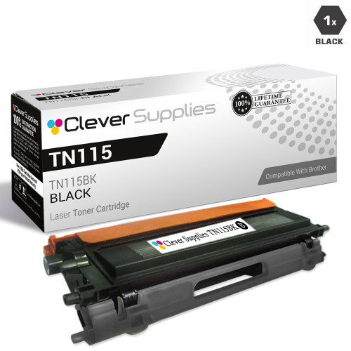 Compatible Premium Brother TN115BK Laser Toner Cartridge High Yield Black Compatible Premium Brother TN115BK Laser Toner Cartridge High Yield Black