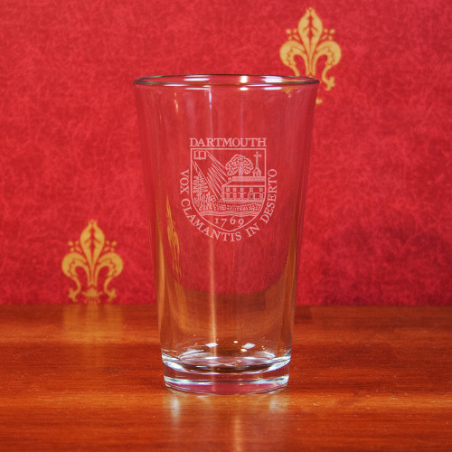 Dartmouth Etched Crystal Pint Dartmouth Etched Crystal Pint