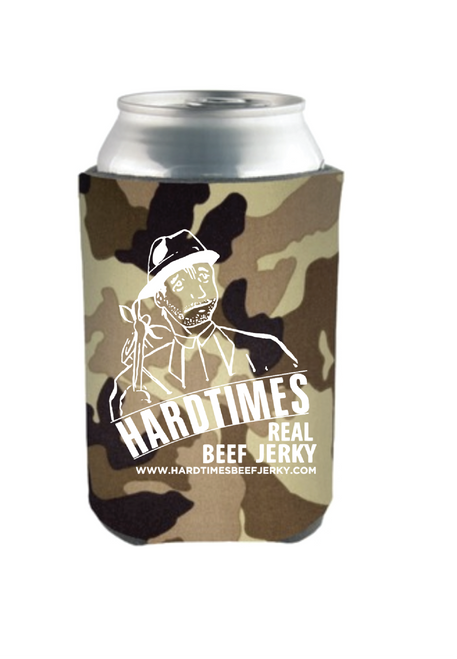 Hardtimes Beef Jerky Logo Koozie Hardtimes Beef Jerky Logo Koozie