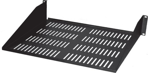 2U Vented 19" Rack Shelf 12" 2U Vented 19" Rack Shelf 12"