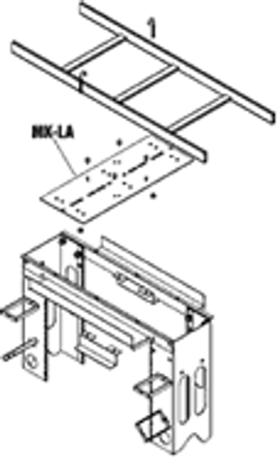 MK-LA Cable Ladder Adapter for MK Series Racks MK-LA Cable Ladder Adapter for MK Series Racks