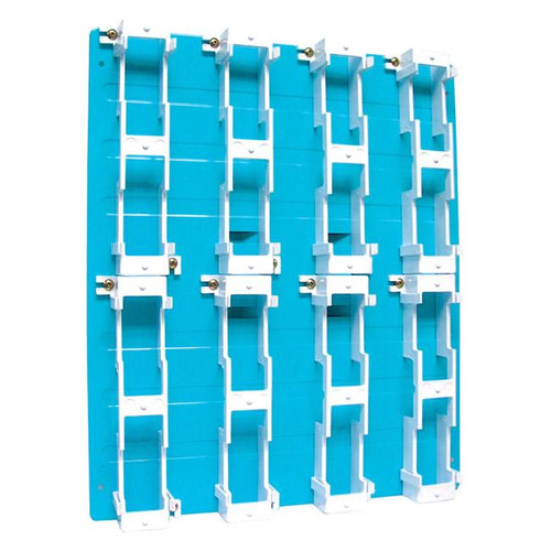 Full Metal Blue Board 17" x 20" with (8) 89 Brackets A1831B1 Full Metal Blue Board 17" x 20" with (8) 89 Brackets A1831B1