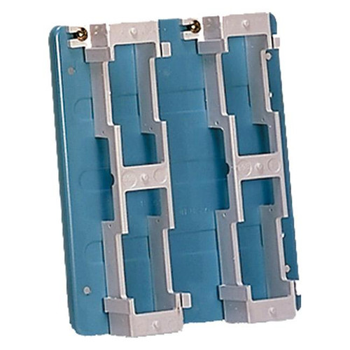 1/4 Blue Metal Backboard with (2) 89 Brackets 1/4 Blue Metal Backboard with (2) 89 Brackets