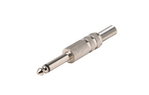 1/4" Mono Plug Metal Handle 1/4" Mono Plug Metal Handle