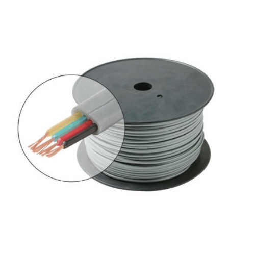 28 Awg Bulk Flat Telephone Line Cordage Silver Satin 28 Awg Bulk Flat Telephone Line Cordage Silver Satin