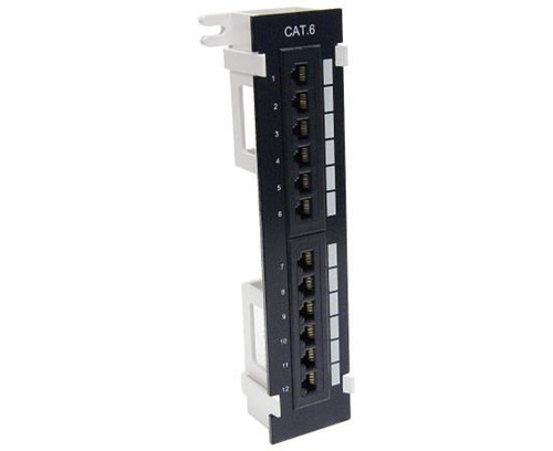 12 Port Category 6 Vertical Patch Panel 12 Port Category 6 Vertical Patch Panel
