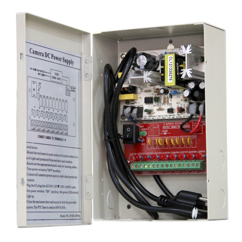 9 Channel CCTV Power Distribution Box 12VDC 5 Amp 9 Channel CCTV Power Distribution Box 12VDC 5 Amp