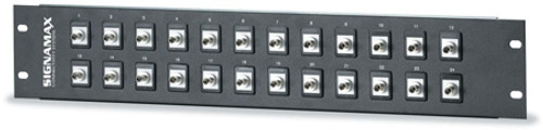 48ST-FT 48 Fiber ST MM Feed Thru Patch Panel 19" 3RU 48ST-FT 48 Fiber ST MM Feed Thru Patch Panel 19" 3RU