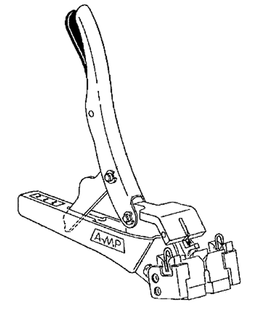 251101-1 Amp Tyco Electronics MR-1 Picabond Crimp Tool 251101-1 Amp Tyco Electronics MR-1 Picabond Crimp Tool