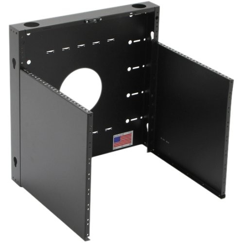 MRQ100V10 MINIRAQ 10U Vertical Slim Wall Mount Rack System MRQ100V10 MINIRAQ 10U Vertical Slim Wall Mount Rack System