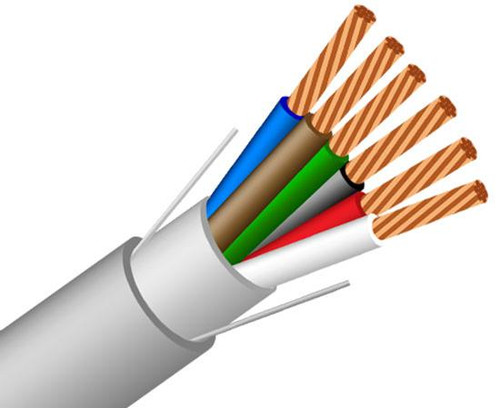 18/6 Security Cable Stranded Shielded CMR Riser Alarm, Audio, 1000' 18/6 Security Cable Stranded Shielded CMR Riser Alarm, Audio, 1000'
