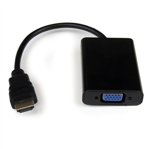 HD2VGAA HDMI to VGA Video Adapter Converter with Audio for Desktop PC 1920x1200 HD2VGAA HDMI to VGA Video Adapter Converter with Audio for Desktop PC 1920x1200